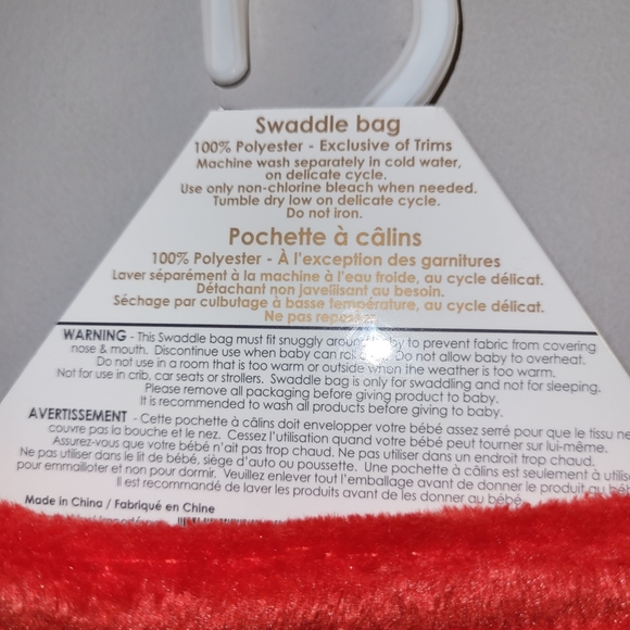 🆕️ Reindeer Plush Swaddle Bag 0-3 Months Baby Christmas Gift Idea - Picture 4 of 6